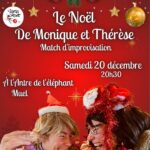 affiche théâtre d'improvisation les sorties de route