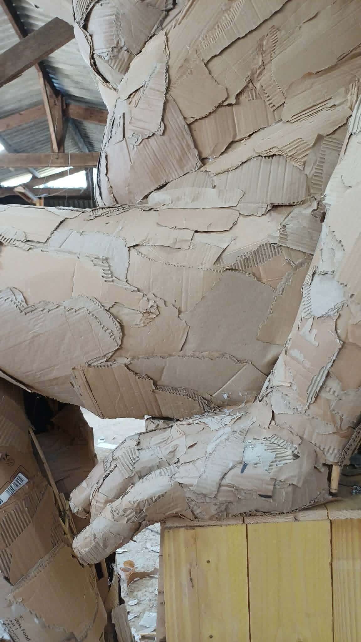 atelier carton adultes à Muel