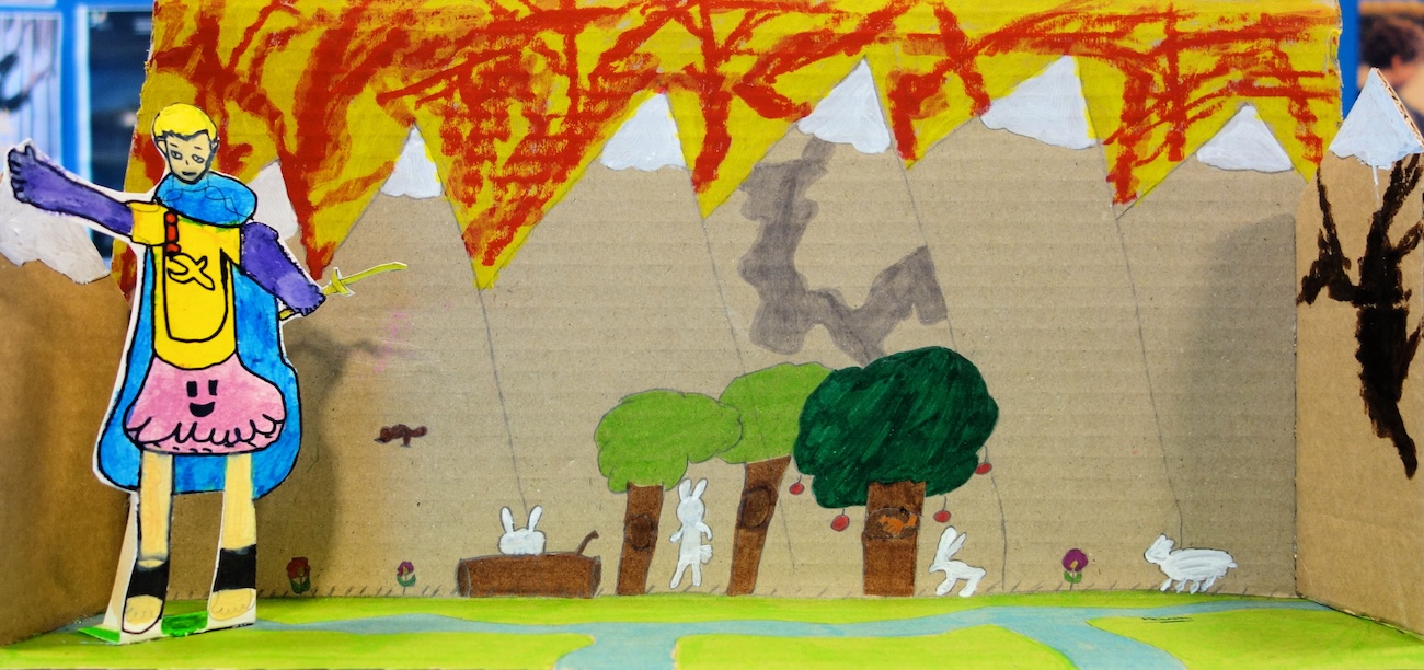 atelier collage parents et enfants
