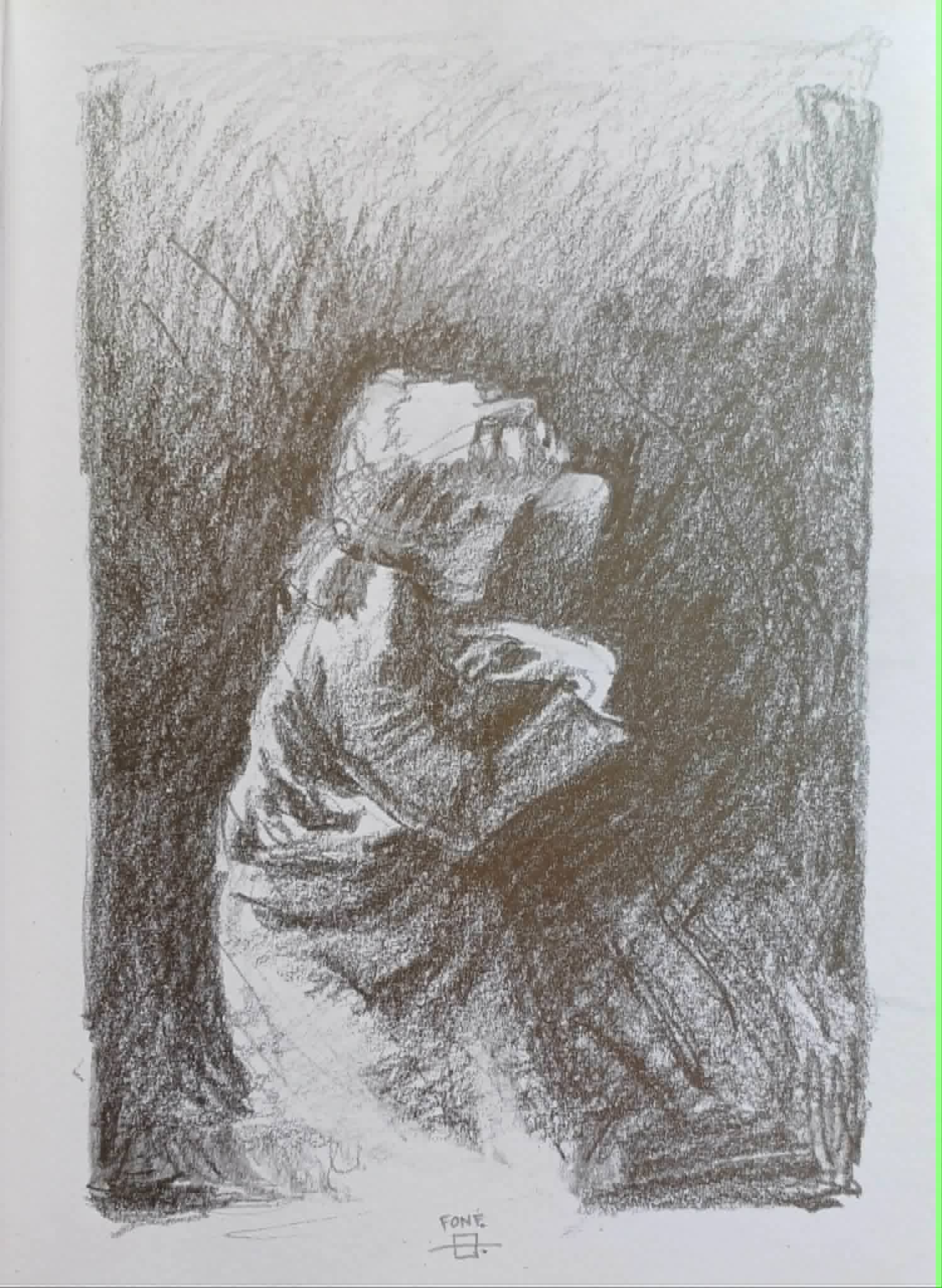 exposition de dessins et peintures de Vincent FONF