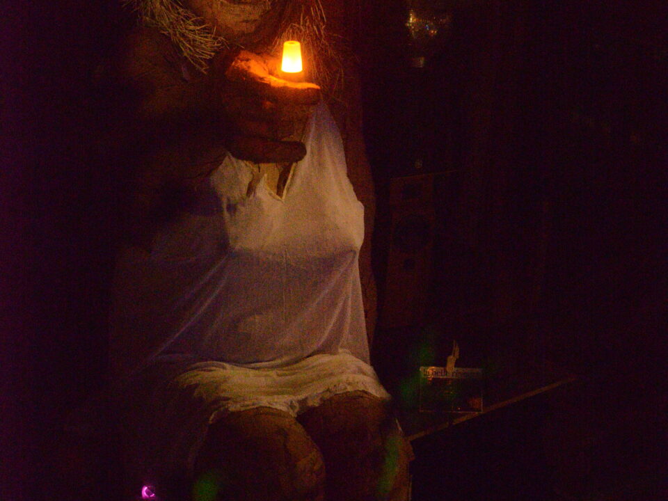 LA BELLE RËVUSE-SCULPTURE DE CARTON